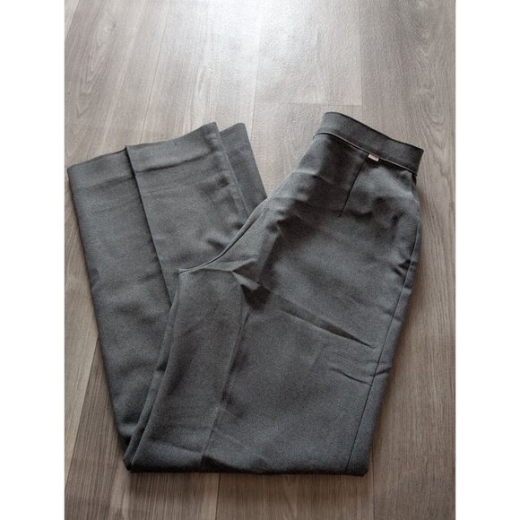 Levis Womens Gray Trouser Pants Size M Polyester/Rayon Blend Professional Wear - Picture 2 of 7